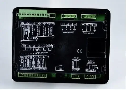 Diesel Generator Set HGM6110U Controller Four Protection Digital LCD Control Module