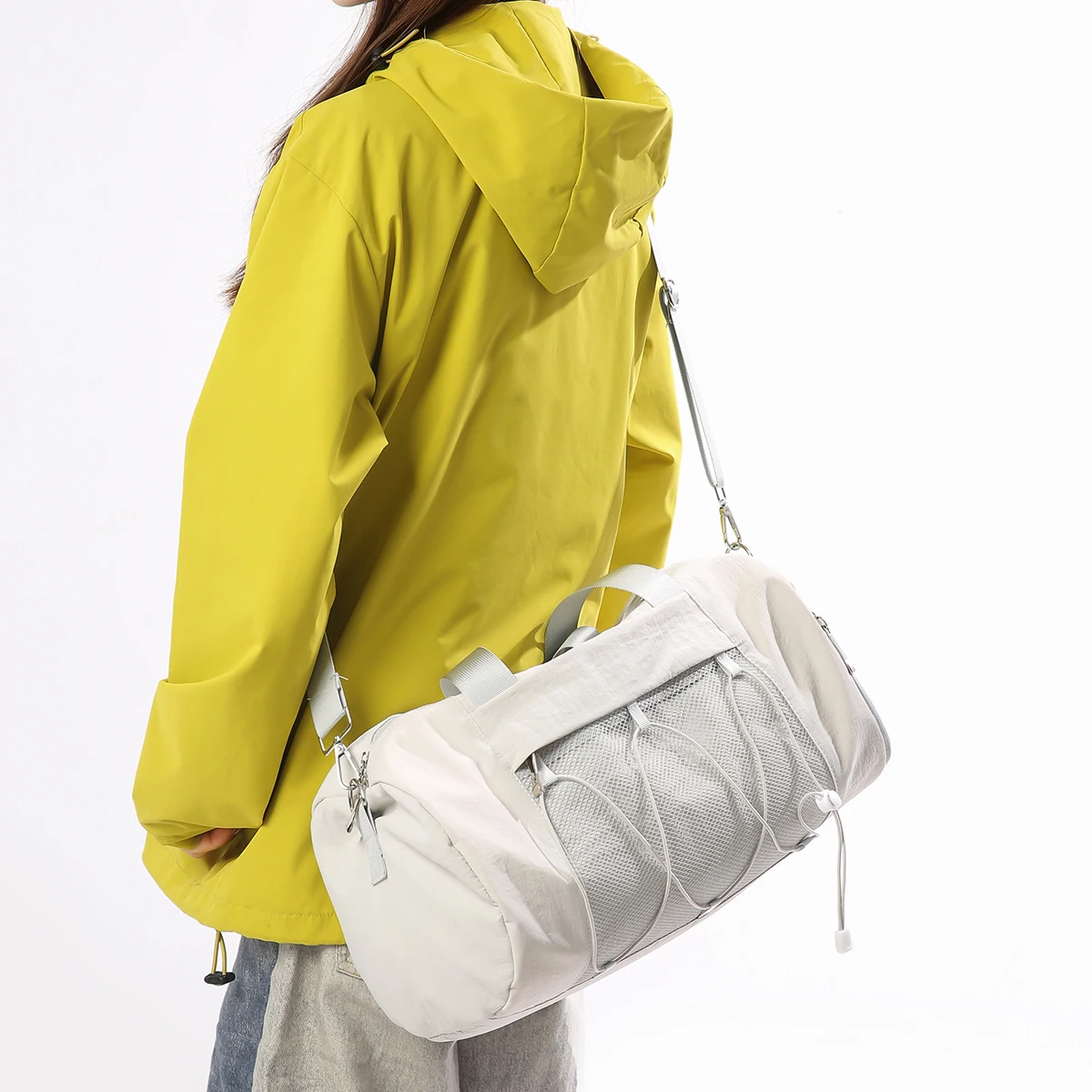 

Спортивная сумка для фитнеса для мужчин, для летних тренировок на открытом воздухе, вместительная дорожная сумка через плечо, высококачественный рюкзак-кроссбоди для плавания для студенток