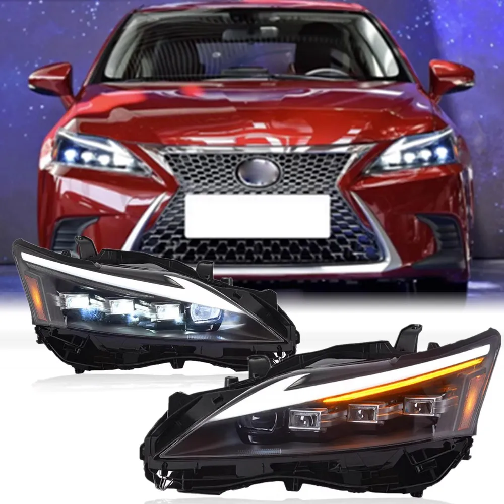 Car Front Lights For Lexus CT200 Led Headlights 2013-2017 CT200H Modified Full Led DRL Signals Assembly Automotive Accessories