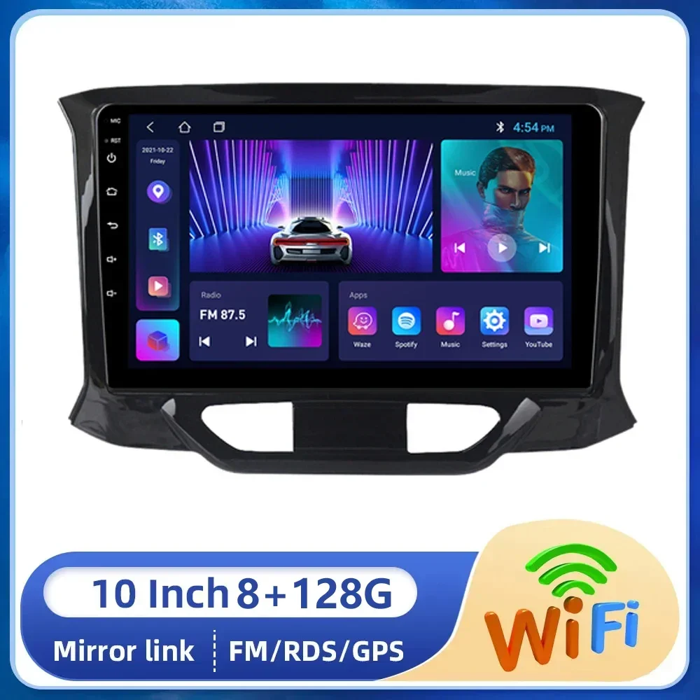 For LADA X Ray Xray 2015 2016 2017- 2019 2 Din Android 14 Car Radio Multimedia Video Player Stereo Carplay Auto 4G Head Unit DSP