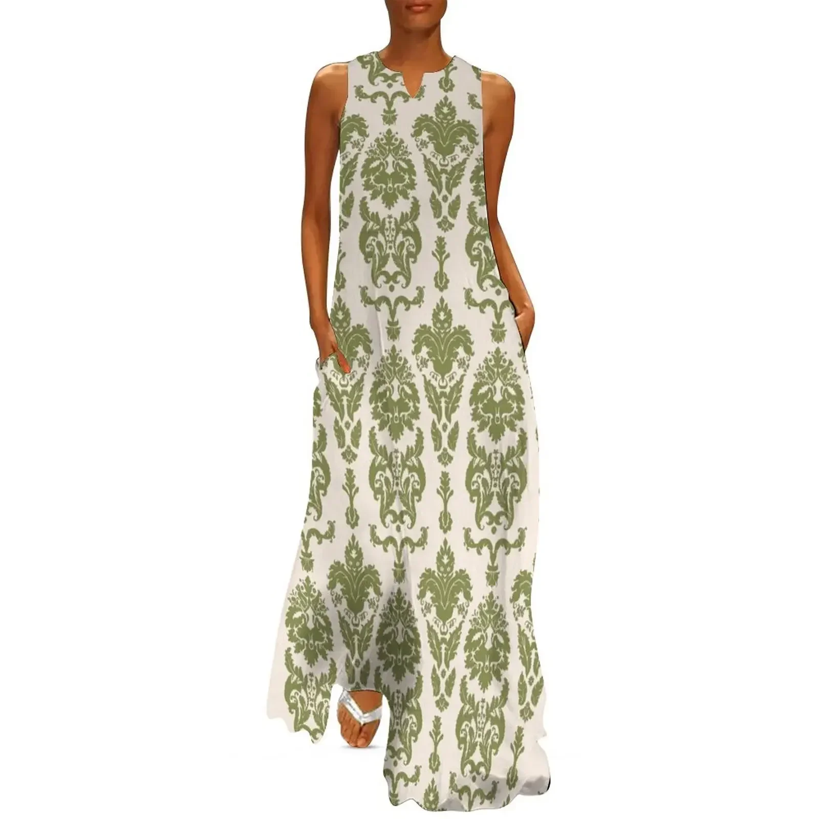 

The Sound of Music Von Trapp Curtain Pattern Long Dress sensual sexy dress for women Dress