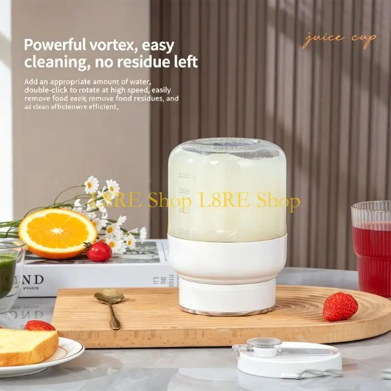 L8RE Small electric drink mixing cup for students and daily desk use