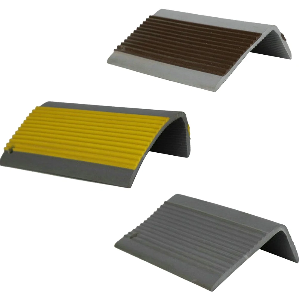 100cm Stair Anti Slip Tape PVC Angle Step Edge Protective Cover Non-Slip Traction Grip Pads