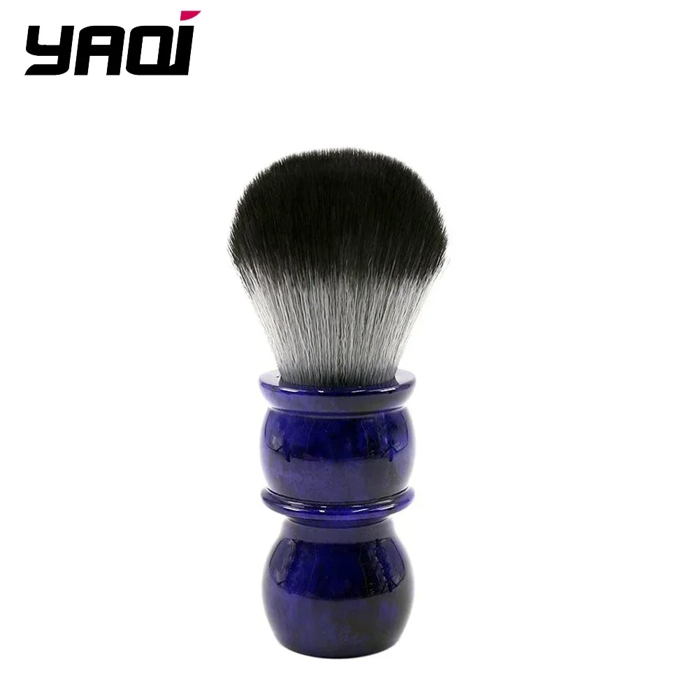 New Arrivals 2026 Wet Shaving Brush Yaqi 24mm Timber Wolf Color Synthetic Hair Barber Shave Brush