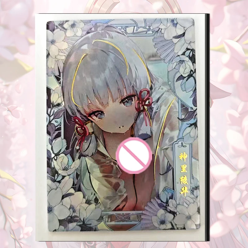 Goddess Story Love of the stars SP card Yae Miko Ganyu Hu Tao Fischl Eula Raiden Shogun boy Toy collection Birthday gifts