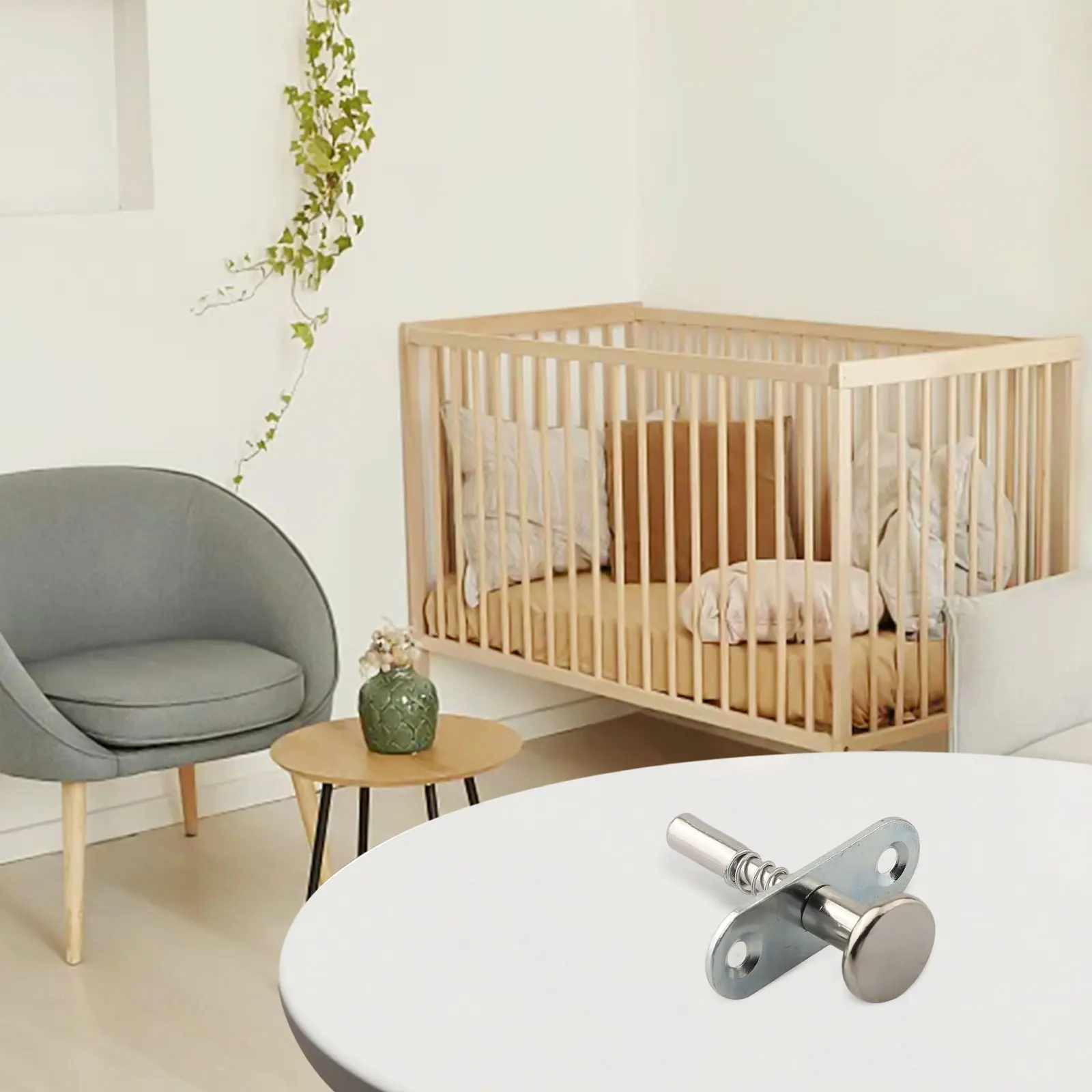 ما تحصل على الصلب الربيع تحميل الترباس مزلاج الربيع الكلمات الرئيسية حزمة المحتوى الفضة أسرة سطوع الضوء السطوع #5