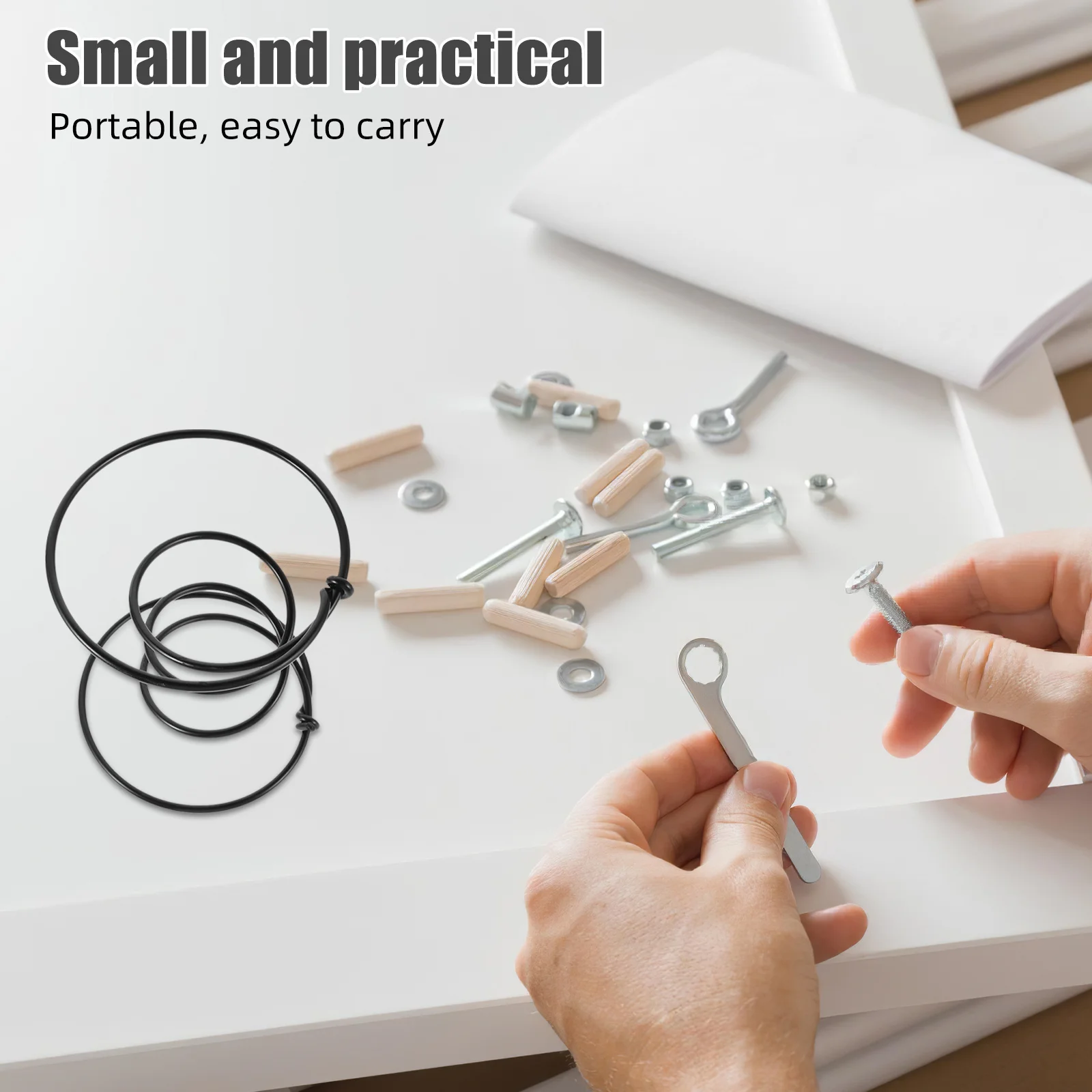 

4Pcs Recliner Sofa Springs Replacement Furniture Tension Springs High Strength Chair Mattress Parts Repair Spring Clips