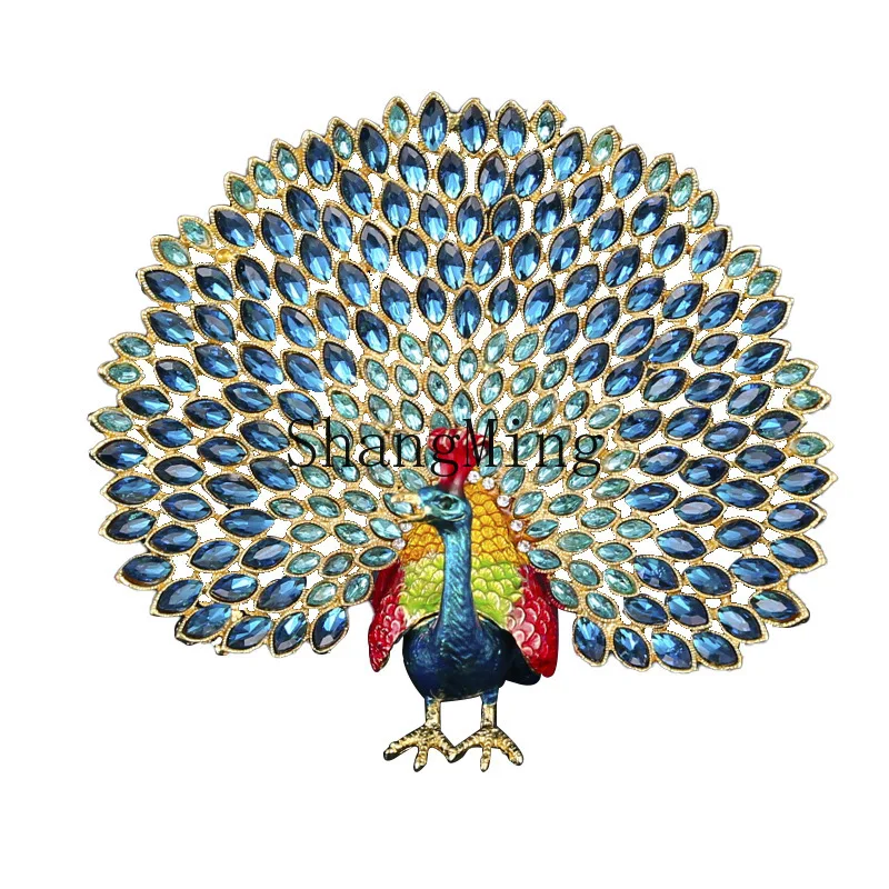 CL characteristic enamel color new retro jewelry box ornament gift diamond-encrusted craft country birthday gift