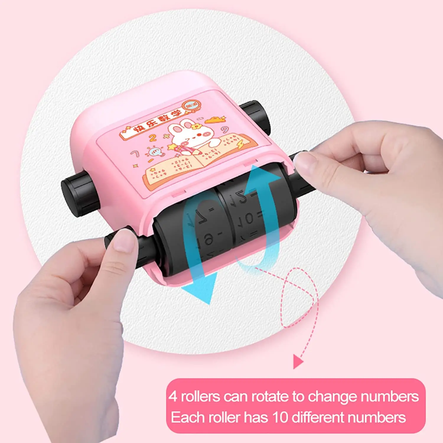 Math Roller Stamp Smart Stamps for Math Problems Roller Digital Teaching Stamp Math Stamp Roller Math Practice Question Maker