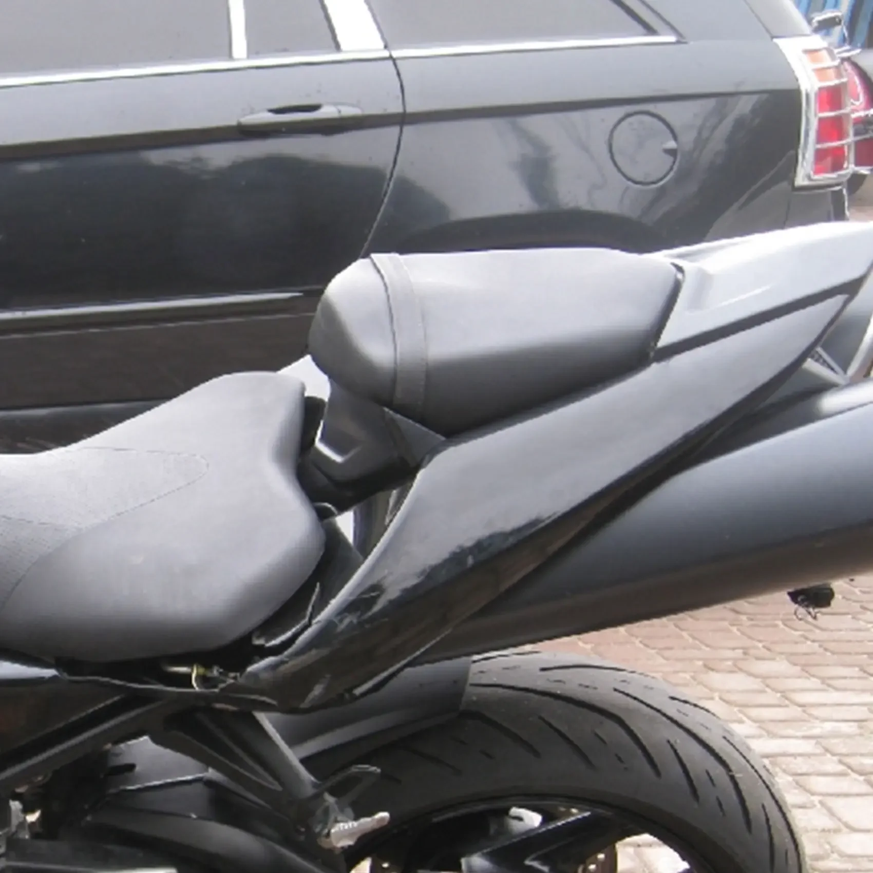 スズキgsx1300bkb-king 2008-2012用モーターサイクルリアピリオンシート,助手席クッション,アクセサリー