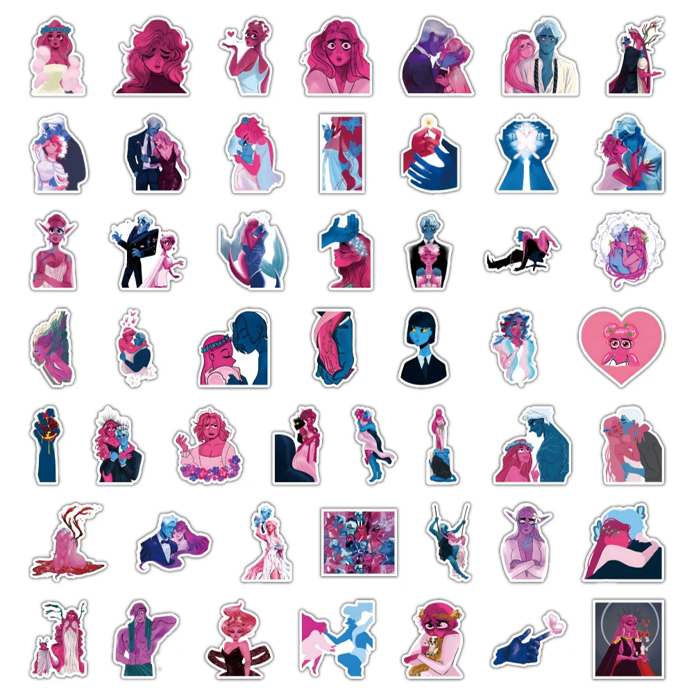 10/30/50/100PCS Anime Lore Olympus Romance Love Stickers Skateboard Guitar Car Phone Motorcycle Luggage Laptop Cool Sticker
