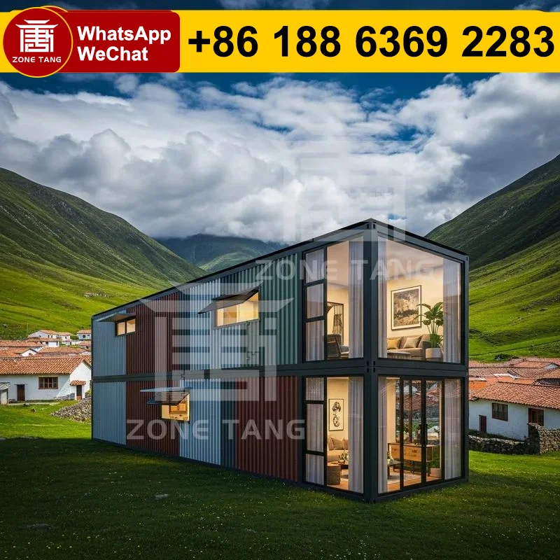 

Factory Price Economic Prefabricated Houses Customize Design Contemporary Prefab Homes Low-Cost Luxury Modern Flat Pack Home