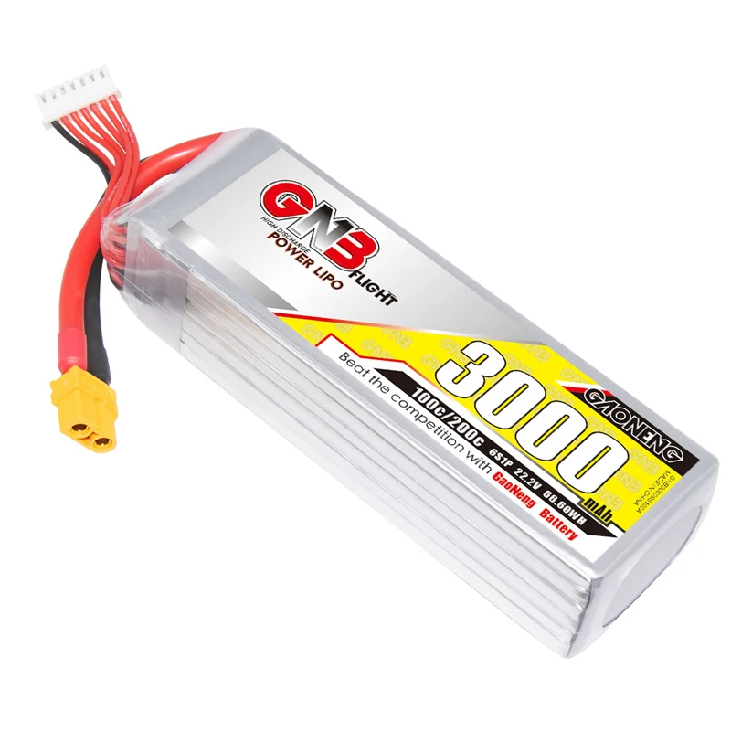 6S 3000mAh XT60 1pcs