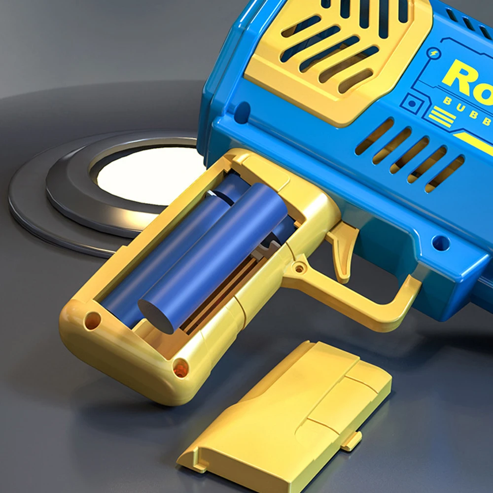 Neues 40-Loch-Raketenwerfer Handheld tragbare elektrische automatische Bubble Gun Party Geburtstags geschenk Spielzeug (ohne Blase Wasser)