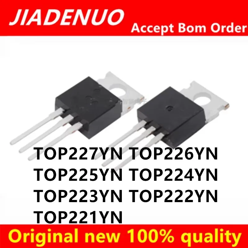 (5pcs) 100% New TOP227YN TOP226YN TOP225YN TOP224YN TOP223YN TOP222YN TOP221YN TO-220