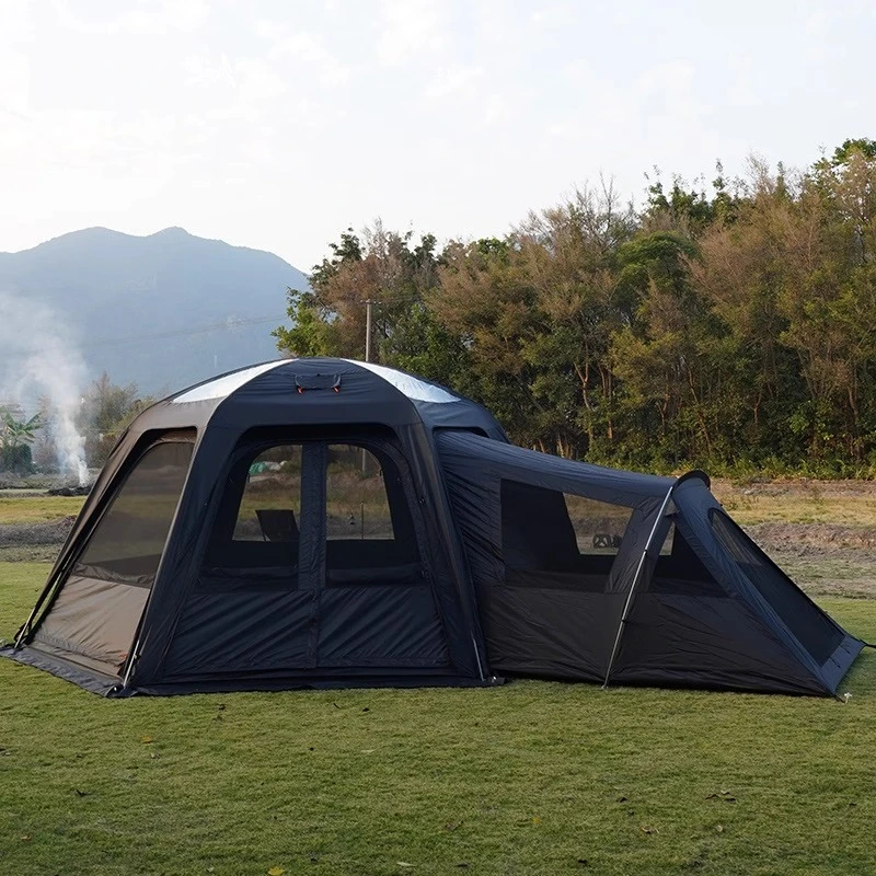

Tent Outdoor Tail Ball Tent Universal Extension Family Four Seasons Rainproof Camping Camping