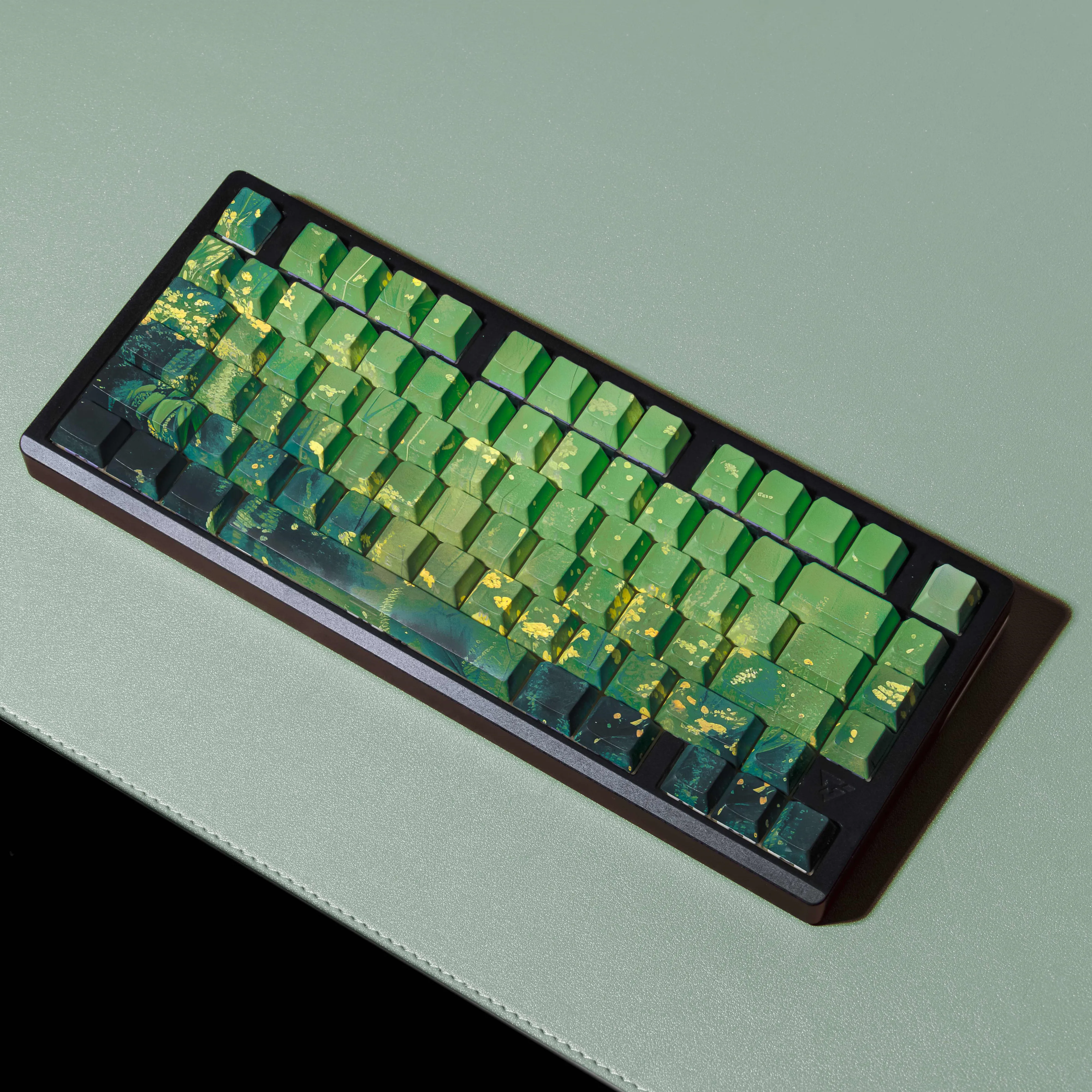 JCM Keycaps Dye-Sub Double Print PBT Side Light Cherry Profile Midsummer DE/FR/KR/RU/JP/ES/AR For Mechanical Keyboard ISO Layout