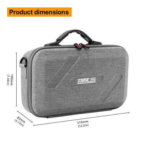Imagen 2 del producto Bolso de mano para DJI Osmo 360, bolsa de almacenamiento, protección de cámara para DJI Osmo 360, bolso de hombro portátil para viaje, prevención de caídas