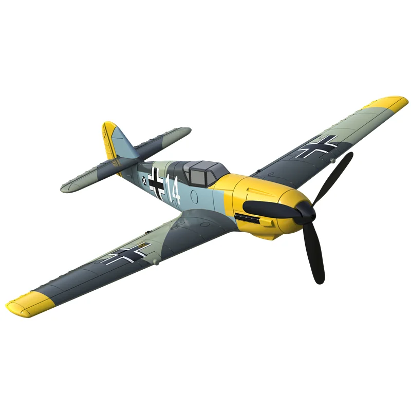 Volantex Remote Control 2.4G 4 Channels 761-11 BF109 BF-109 RC Warbird Mini Plane RTF