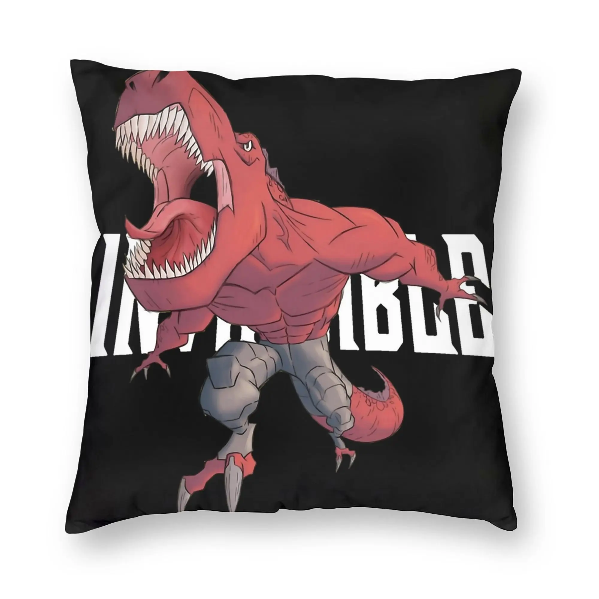Dinosaurus Invincible TV Series Pillowcase Soft Polyester Cushion Cover Decorative Throw Pillow Case Cover Bed Wholesale 40*40cm
