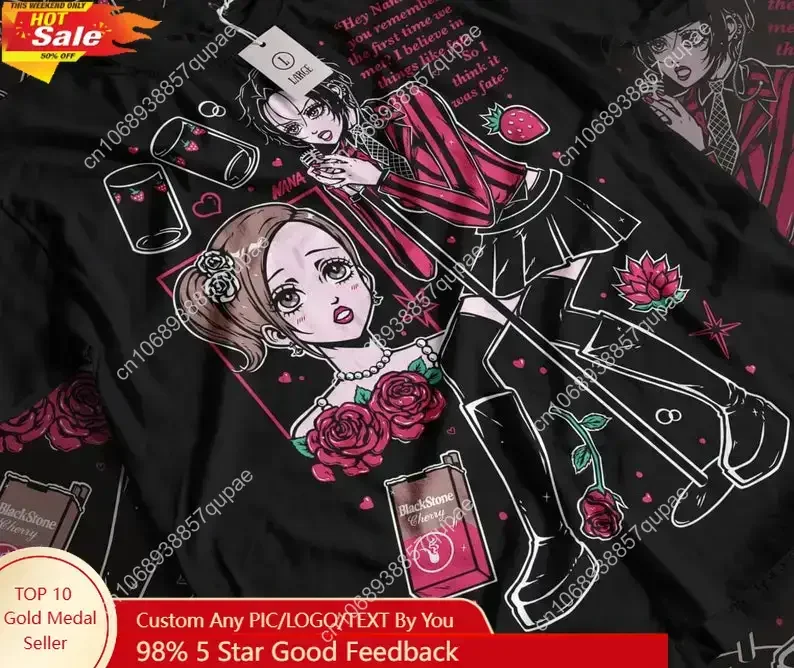 

Nana Anime Merch Shirt | Nana Osaki Manga