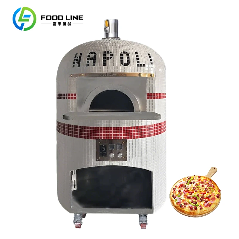 Commercial Electric Pizza Oven Fire Brick Indoor High Temp Resistant Professional Baking Equipment for Restaurant Custom