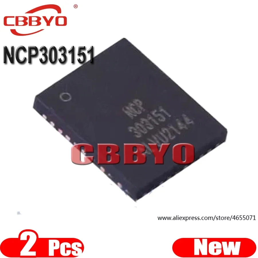 (2piece)100% New NCP303151MNTWG NCP303151 303151 QFN-39 Chipset