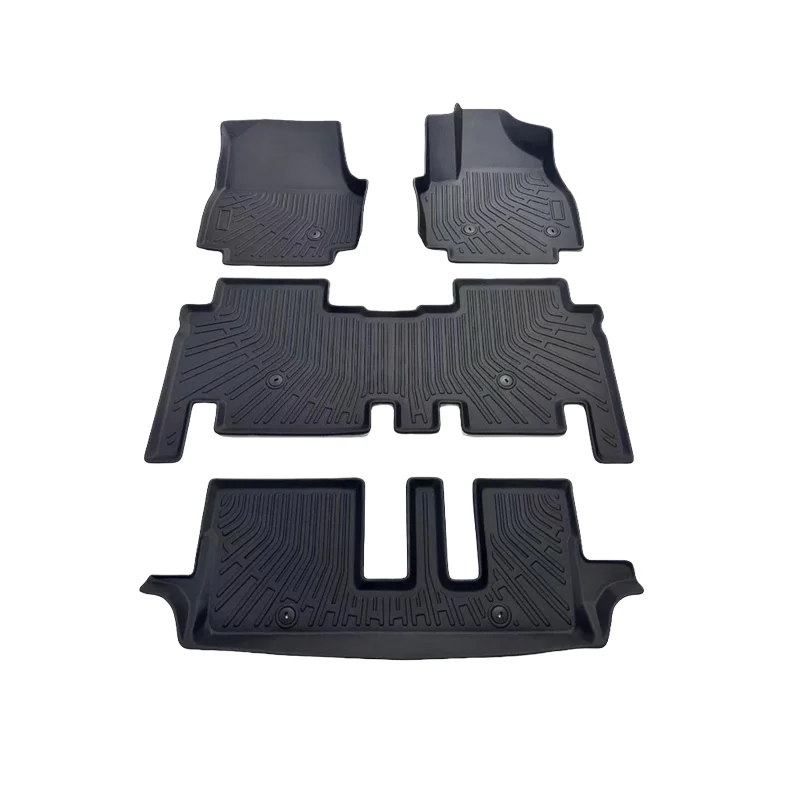 

High QualityDurableWeather Floor Mats Material Trunk Accessories with Cyberpunk Design Style Compatible with ModelsCar Interior