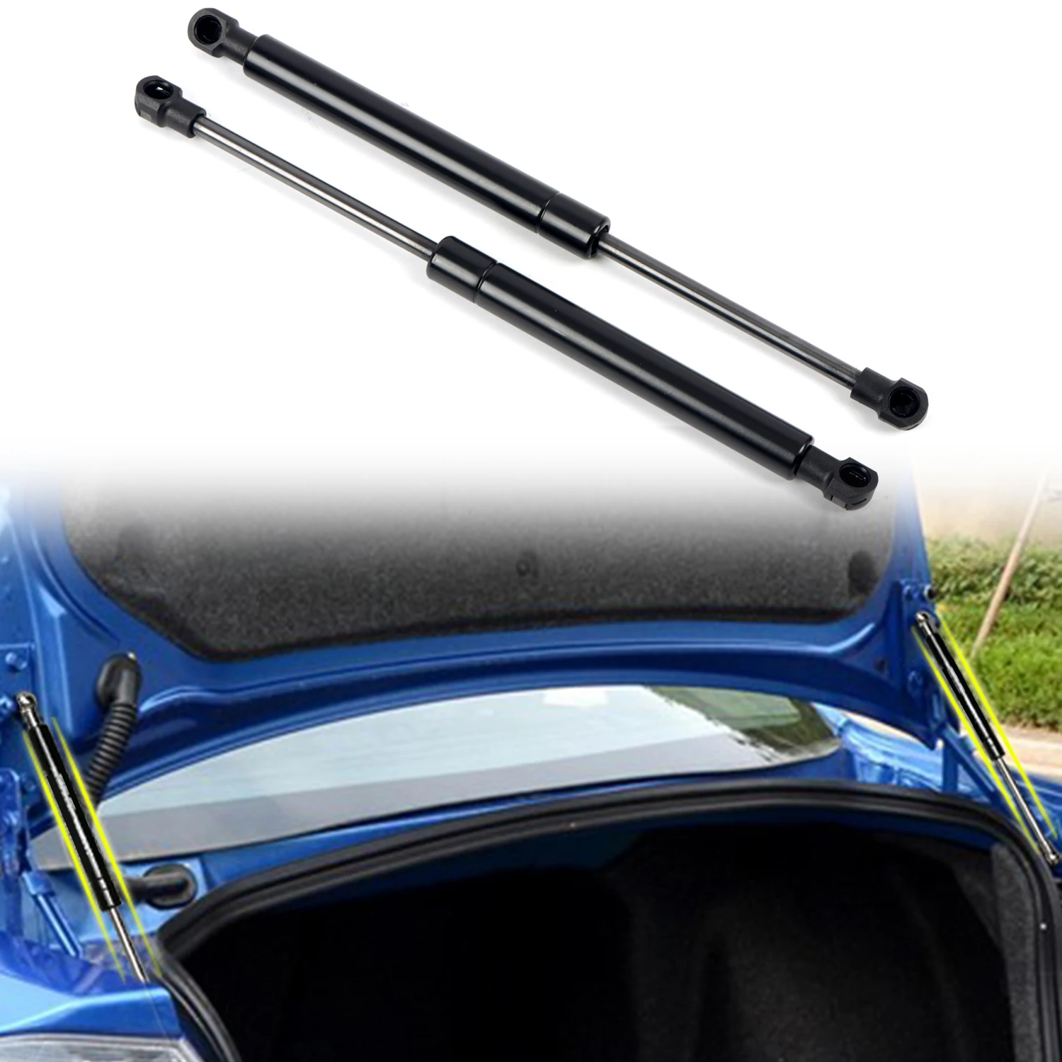 Fit for Mitsubishi Lancer 2008-2017 Rear Trunk Door Struts Shocks Absorbers Dampers Lift Support