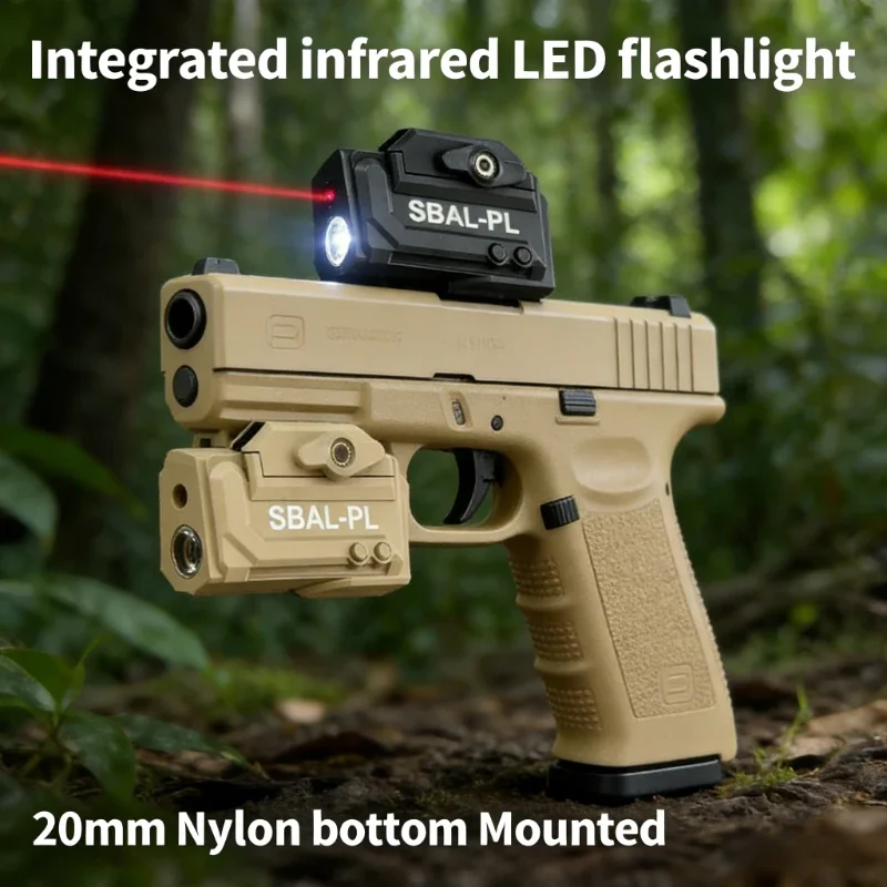 

Новый уличный ИК-фонарь-лазер Glock LED 2026 года, нейлоновый, 20 мм, с креплением на нижнюю планку, для игрушечного пистолета Glock