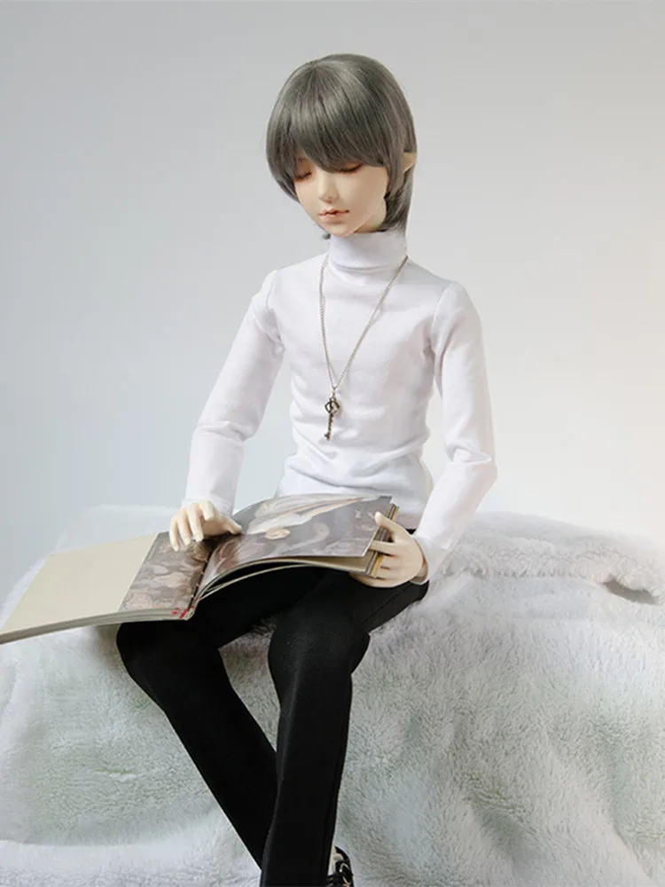 Hoge Hals T-shirt Voor Bjd Pop 1/6 1/4 Msd 1/3 SD17 Oom Custom Pop Kleding CMB25