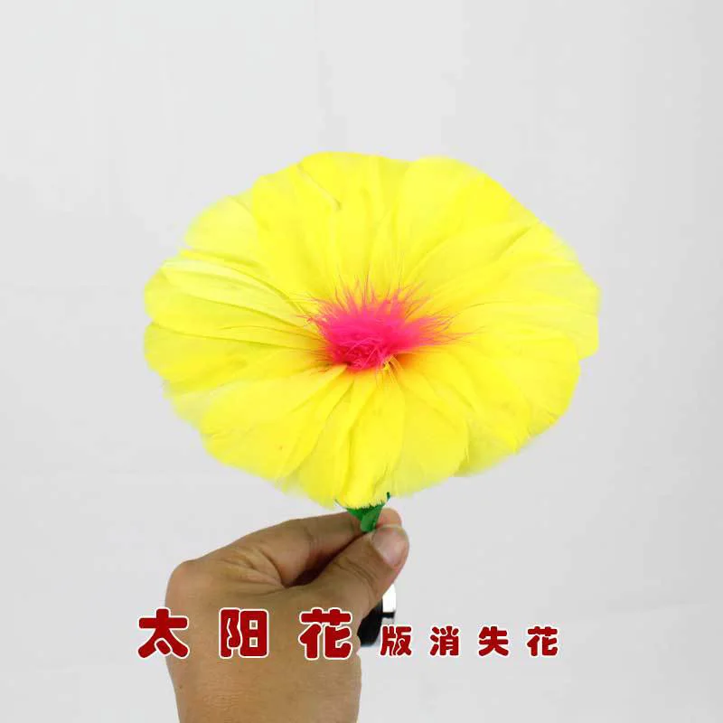 1Set Flower To Silk scarf Magic Tricks Feather Flowers Appearing Stage Magic Trick Magician Props Magic Toy  Accessory Comedy