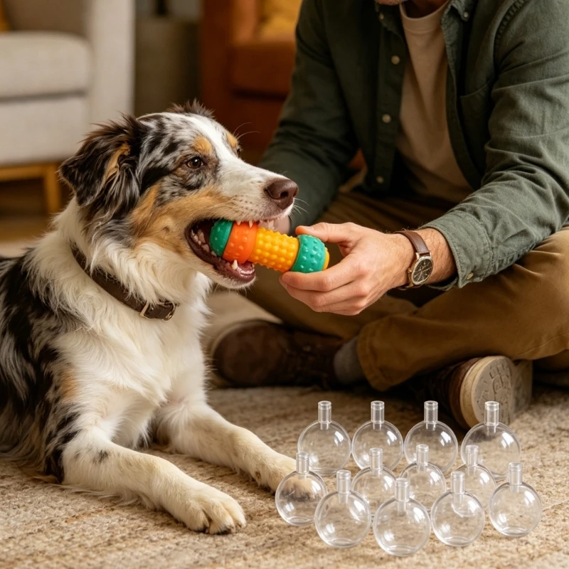 Clear Round Sound Insert 12Pcs Squeaker for Dog and Cats Squeaky Toy Care Repair HX6C