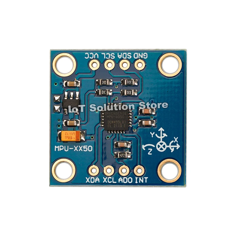 

MPU-6050 3-5V Voltage Standard IIC Communication Protocol 3-axis Gyroscope, 3-axis Accelerometer Sensor Module MPU 6050