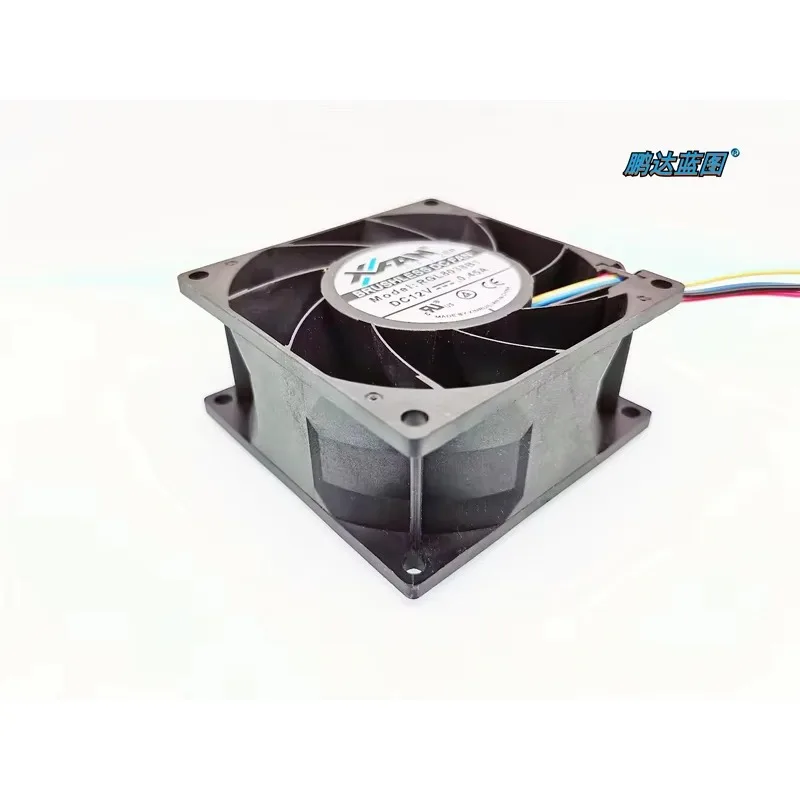 pa Xinruilian 8038 double ball bearing RGL8038B1 alarm temperature control function 12V 0.45A 8CM fan80*80*38MM