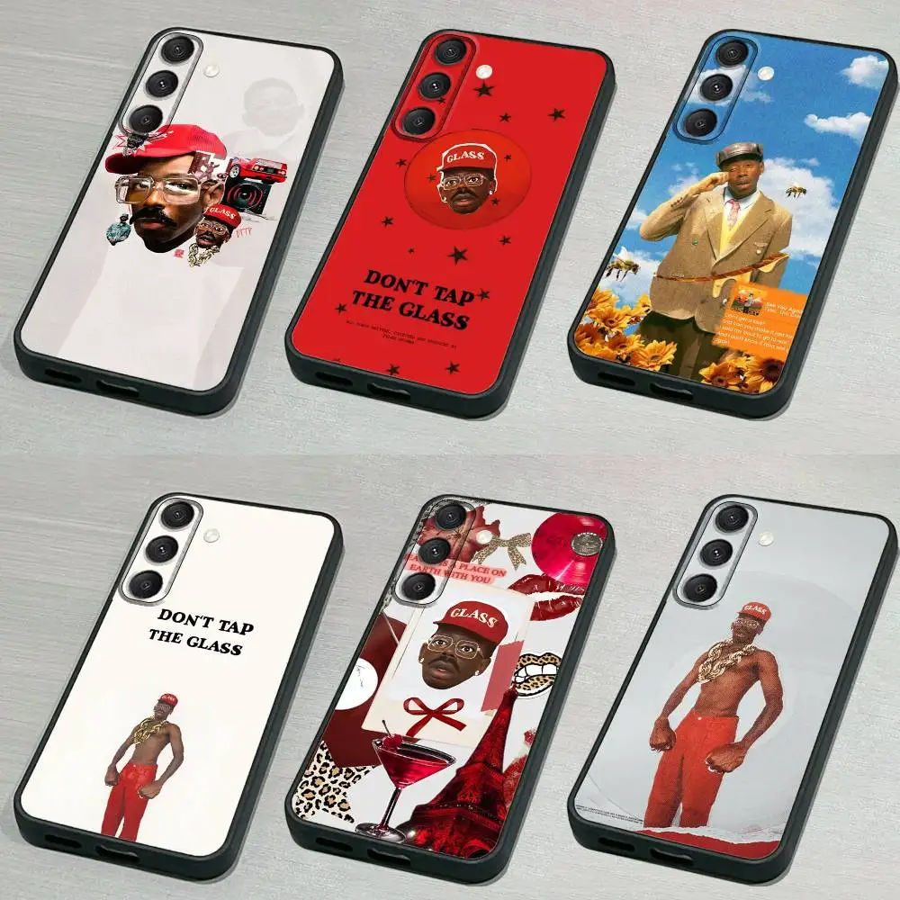

Don t T-Tap the Glass Tyler Phone Case For Samsung S 25,24,23,22,30,21,10,9,Ultra,Plus,Lite,FE,4,5G Black Soft Case