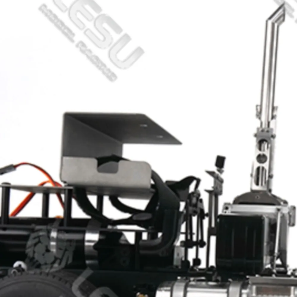 

1/14 LESU 6X6 металлический шасси, мотор сервопривода, колеса, оси для игрушки с дистанционным управлением, 1/14 Tamiyay RC Fh16, тягач TH16804