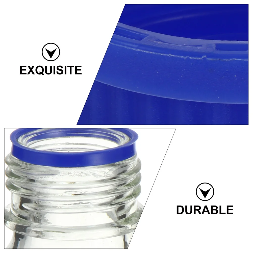 

1Pcs Glass Reagent Bottle Chemical Sample Sealing 500ml Laboratory Storage Bottle Clear Scale Line Durable Leak Proof