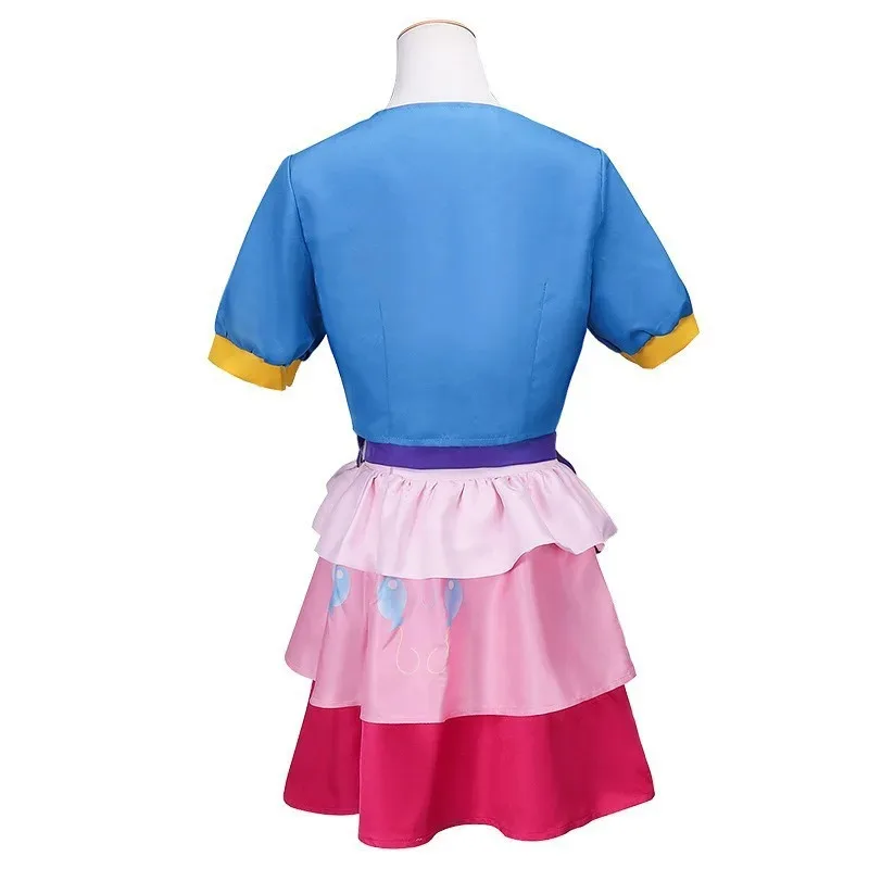 2025 22 Anime Little Pony Pinkie Pie Cosplay vestido uniforme traje Halloween fiesta de Navidad disfraz mujeres niñas Chi