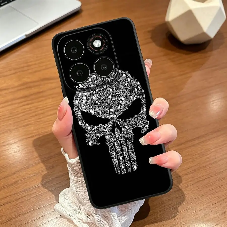 Case for Motorola G96 G53 G30 G22 G32 G52 G50 Edge 70 50 40 20 Pro 30 Lite S30 G60s G51 G73 G71 G85 G86 Phone Cover Punisher