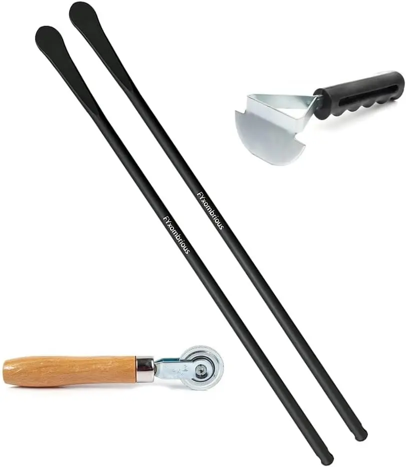 

2PCS Tire Spoon, 30in Tire Iron, Mount & Demount Tool for Vehicles