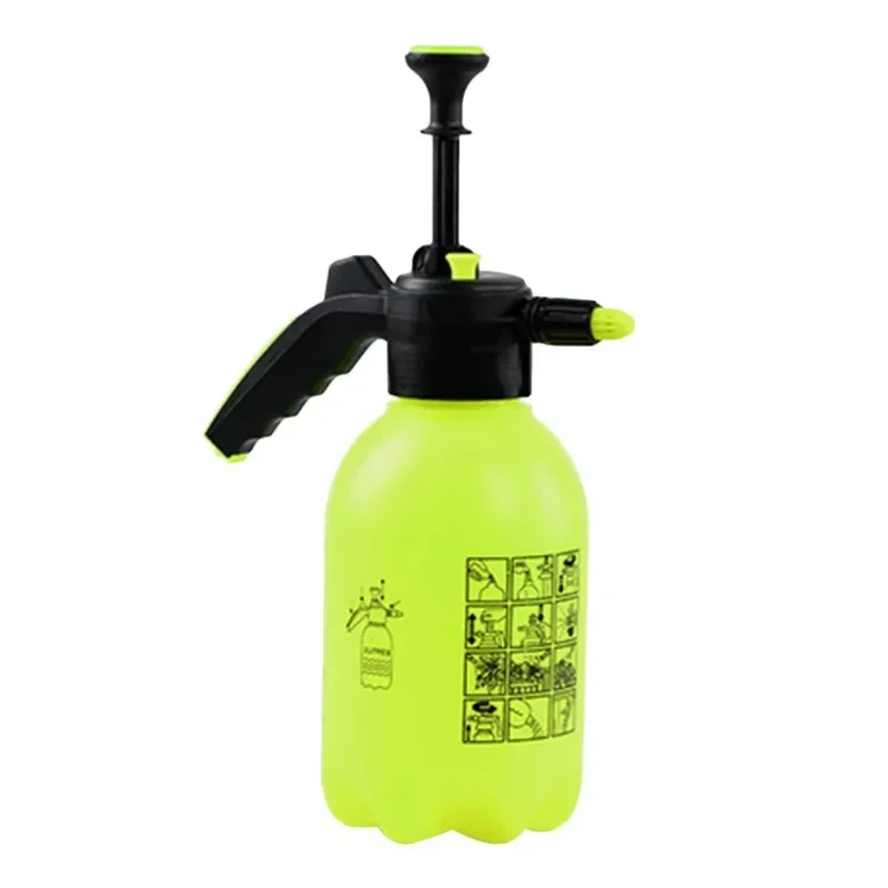 1PC Garden Sprayer Bottle Hydraulic Pressure 2L Household Sprayer Adjustable Nozzle Explosion-proof for Agricultural Irrigation