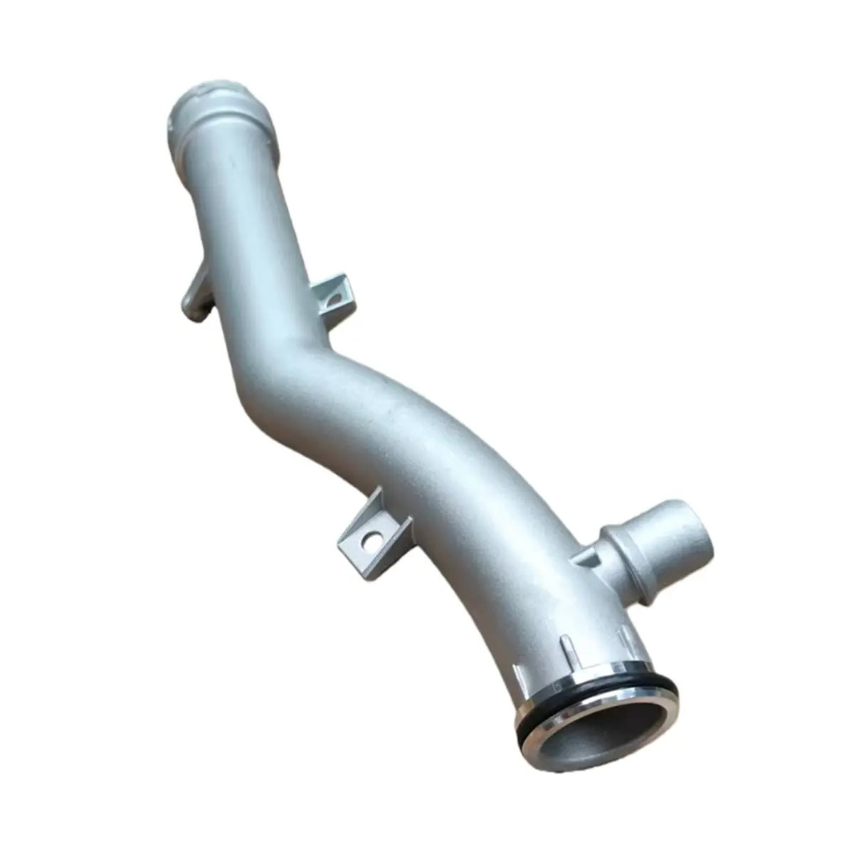 #62L Water Pump Bypass  pipelineline,1351VF Aluminum Coolant Water Hose 1351.VF 9806914880 for Peugeot (Silver)