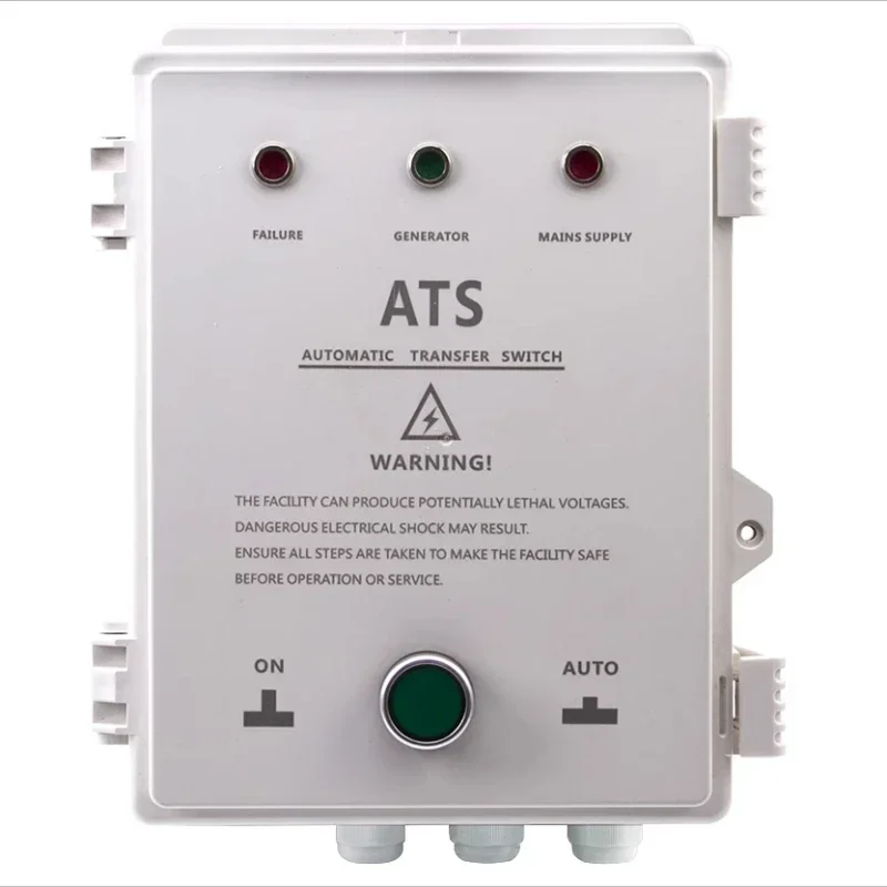 

POWER 2p 3p 4p ATS 63A 125A Generator ATS Controller Automatic Transfer Switch Dual Power