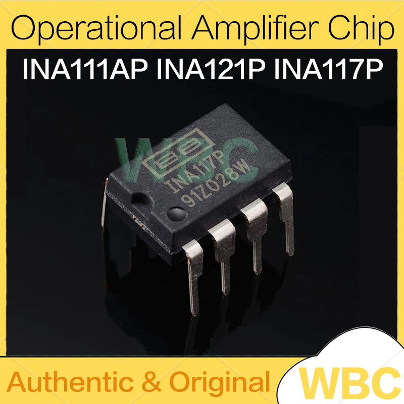 5Pcs/Lot INA111 INA111AP INA121P INA121PA INA117P DIP-8 Operational amplifier chip new original