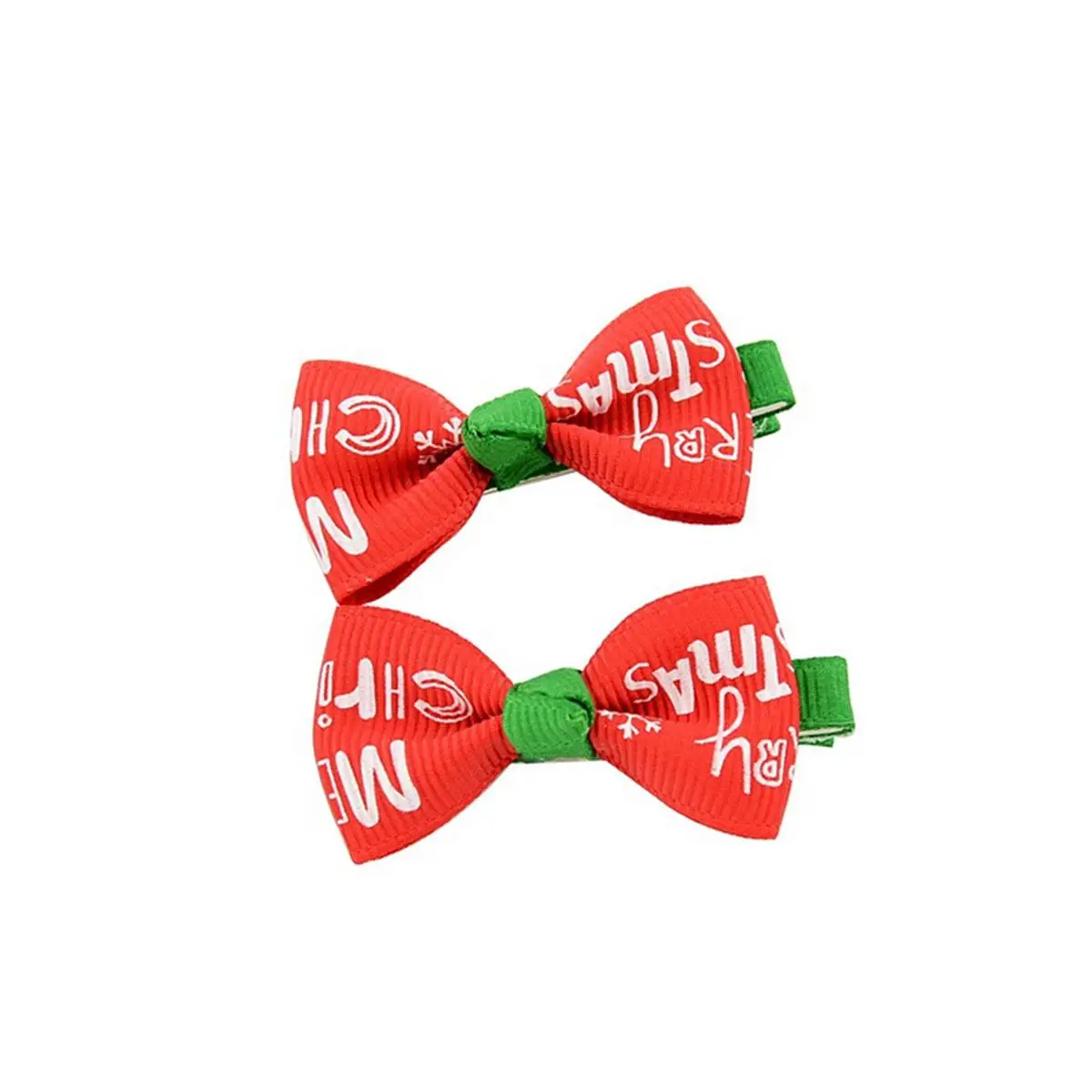 Schleife Knoten Clips Kinder Haarschmuck Weihnachtsgeschenk Kleinkind Mädchen Schleife Knoten Haarnadel Haarnadeln Bowtie Snap Hell