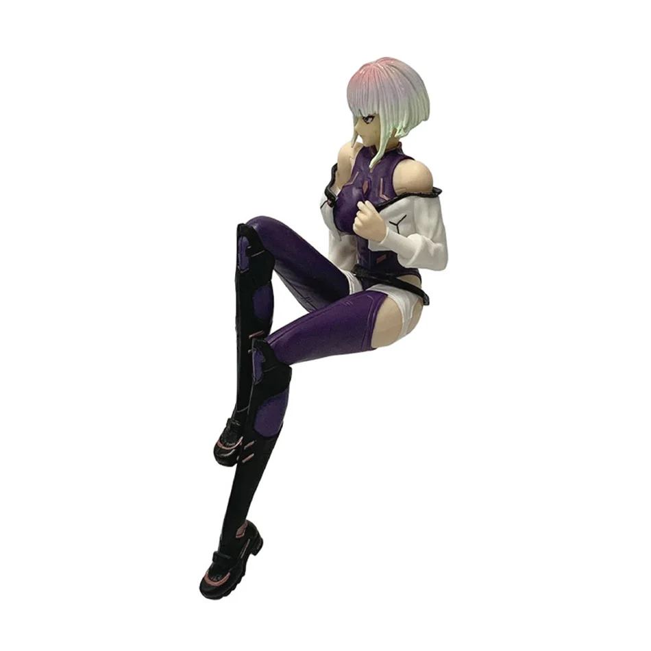 Edgerunners Anime-Figuren – Lucy-Sitzposen im Cyberpunk-Stil | Street Samurai Desktop-Modellspielzeug, Fan-Kollektion – Detail 7