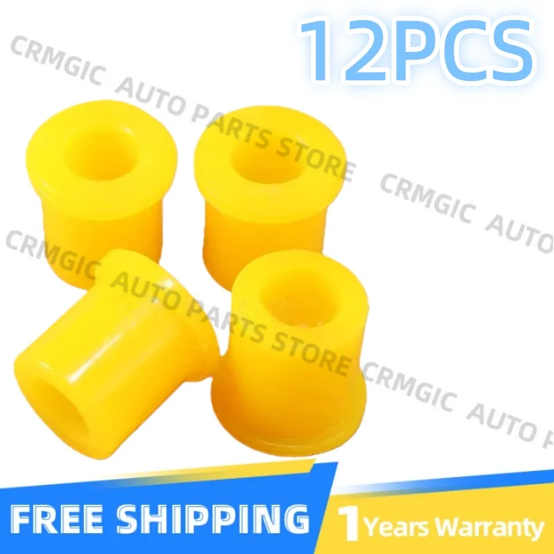 12PCS Car Rear Leaf Spring Shackle Bush Kit Bushing for Great Wall Wingle 3 Wingle 5 Deer Sailor