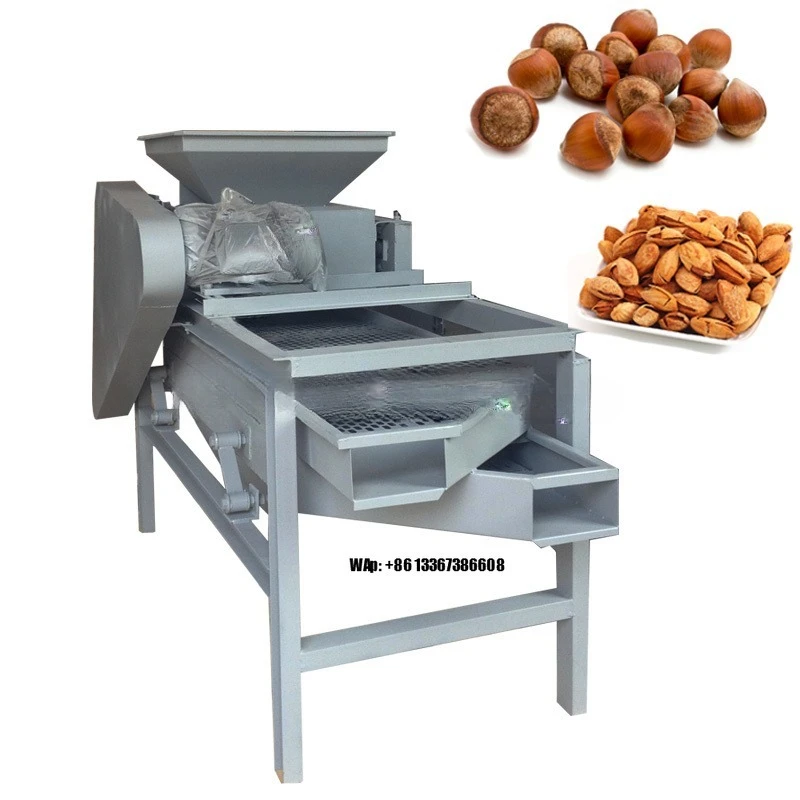 피마자 씨앗 헤이즐넛 껍질 벗기기 기계