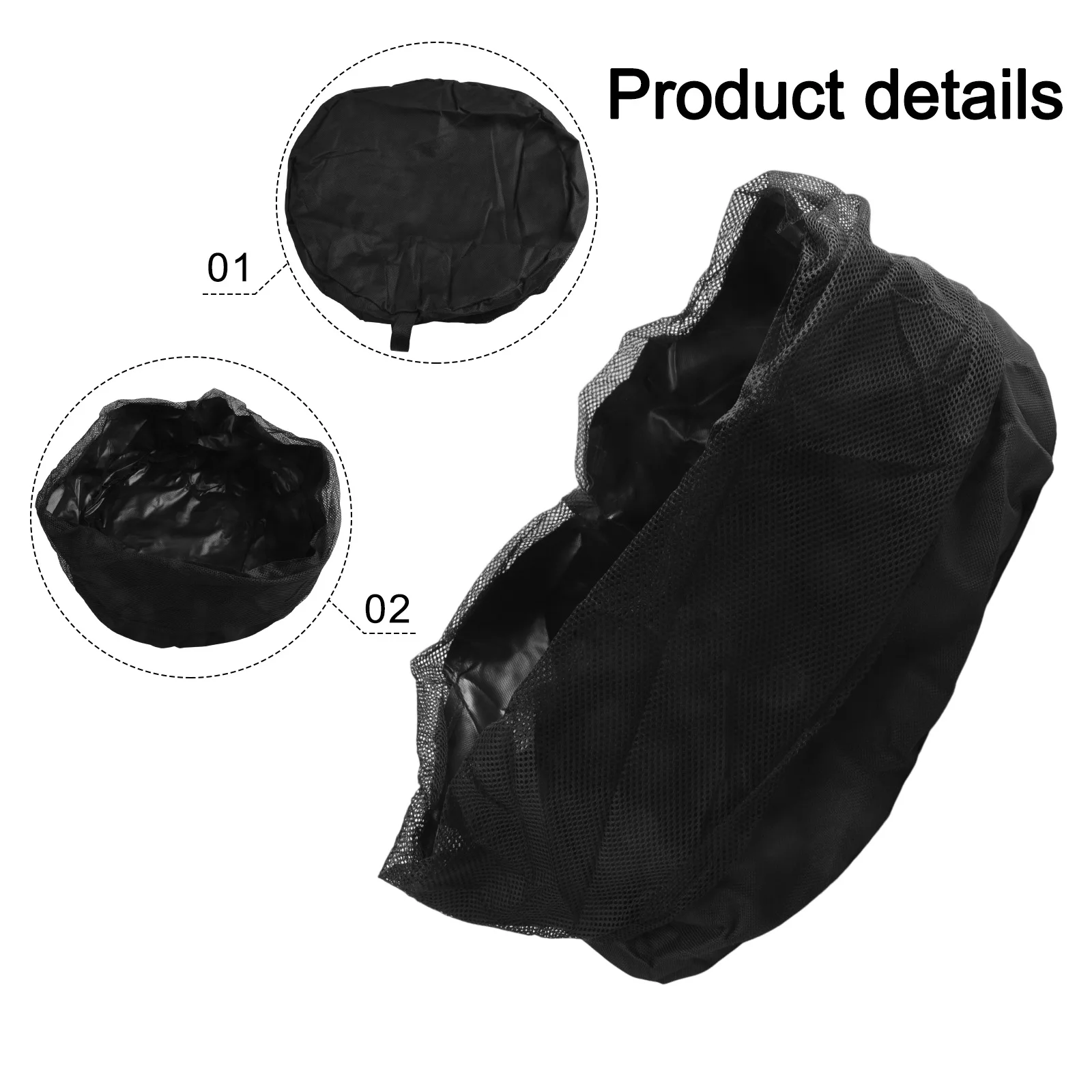 

Easy Carry Storage Hose Organizer Bag Garden Use 40*30cm Storage Solution Easy To Clean Bag Organized Hose Storage